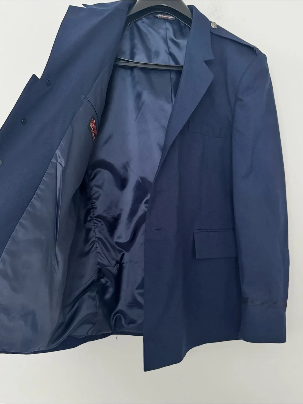 Weintraub US Air Force USAF Service Dress Uniform Jacket Military Blazer 46R